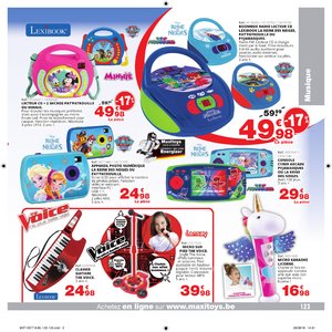Catalogue Maxi Toys Belgique Noël 2018 page 123