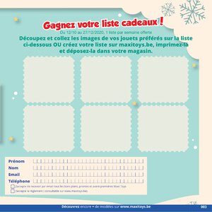 Catalogue Maxi Toys Belgique Noël 2020 page 3