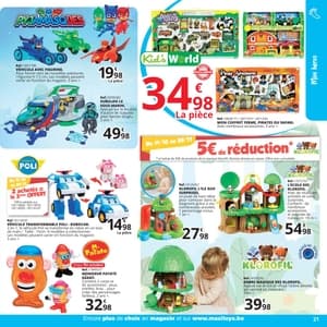 Catalogue Maxi Toys Belgique Noël 2021 page 21