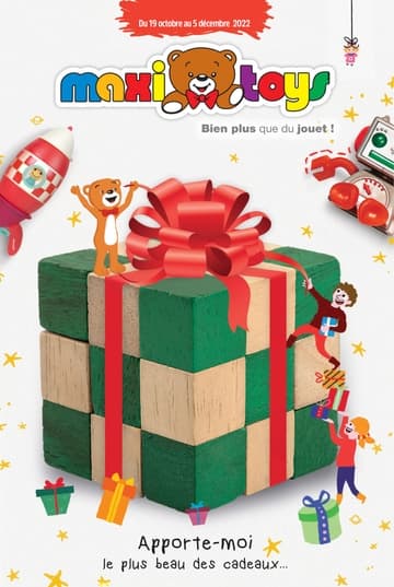 Catalogue Maxi Toys Belgique Noël 2022