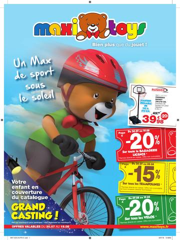 Catalogue Maxi Toys Un Max De Sport Sous Le Soleil 2018