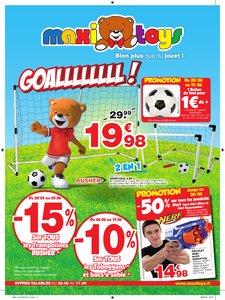 Catalogue Maxi Toys Goallllllll! 2018 page 1