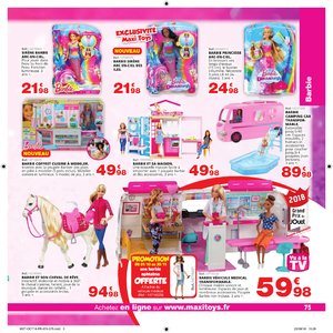 Catalogue Maxi Toys Noël 2018 page 75