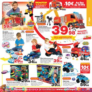 Catalogue Maxi Toys Noël 2019 page 25