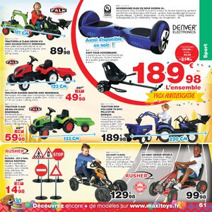 Catalogue Maxi Toys Noël 2019 page 61