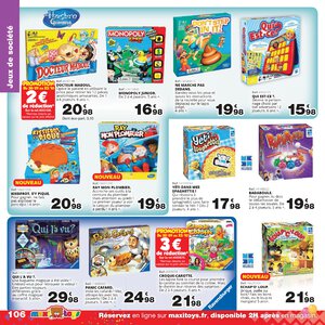 Catalogue Maxi Toys Noël 2019 page 106
