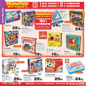 Catalogue Maxi Toys Noël 2019 page 112