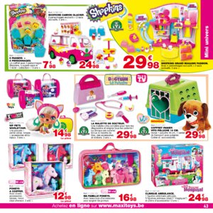 Catalogue Maxi Toys Belgique Noël 2016 page 43