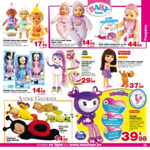 Catalogue Maxi Toys Belgique Noël 2016 page 45