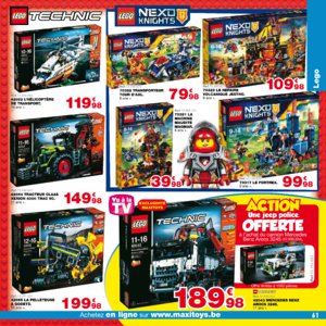 Catalogue Maxi Toys Belgique Noël 2016 page 61