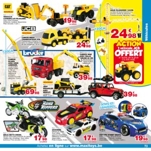 Catalogue Maxi Toys Belgique Noël 2016 page 73