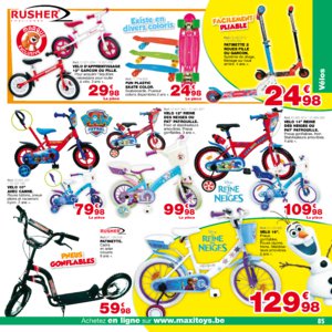 Catalogue Maxi Toys Belgique Noël 2016 page 85