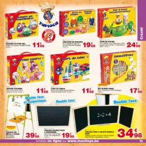 Catalogue Maxi Toys Belgique Noël 2016 page 95