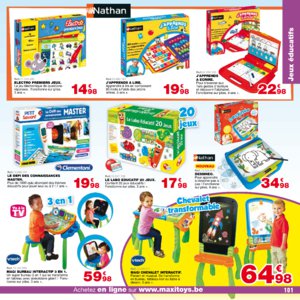 Catalogue Maxi Toys Belgique Noël 2016 page 101