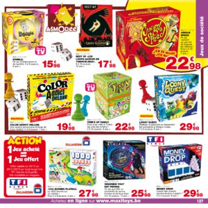 Catalogue Maxi Toys Belgique Noël 2016 page 107