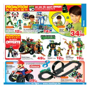 Catalogue Maxi Toys Belgique Noël 2017 page 45