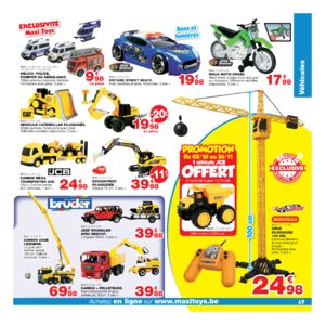 Catalogue Maxi Toys Belgique Noël 2017 page 49