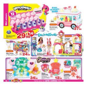 Catalogue Maxi Toys Belgique Noël 2017 page 74