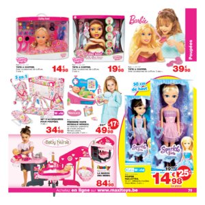 Catalogue Maxi Toys Belgique Noël 2017 page 79