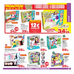 Catalogue Maxi Toys Belgique Noël 2017 page 93