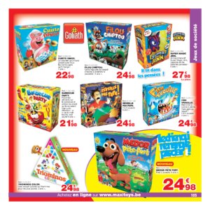 Catalogue Maxi Toys Belgique Noël 2017 page 105