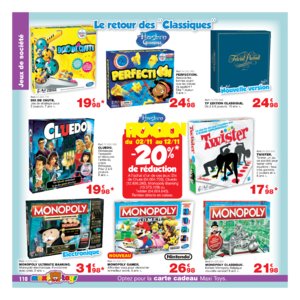 Catalogue Maxi Toys Belgique Noël 2017 page 110