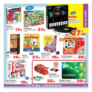 Catalogue Maxi Toys Belgique Noël 2017 page 111