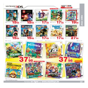 Catalogue Maxi Toys Belgique Noël 2017 page 127