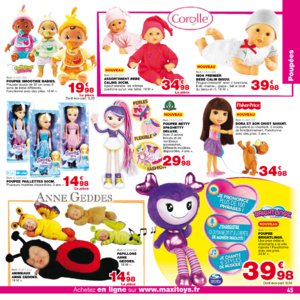 Catalogue Maxi Toys France Noël 2016 page 45