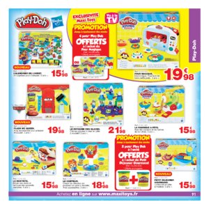 Catalogue Maxi Toys France Soldes d'été 2017