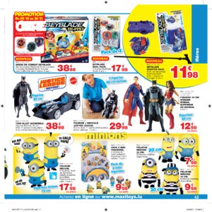 Catalogue Maxi Toys Luxembourg Noël 2017 page 43