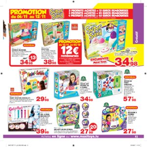 Catalogue Maxi Toys Luxembourg Noël 2017 page 93