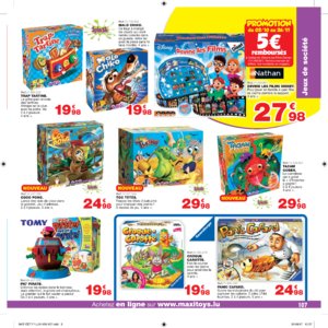 Catalogue Maxi Toys Luxembourg Noël 2017 page 107