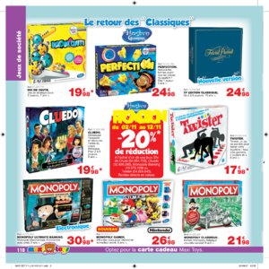 Catalogue Maxi Toys Luxembourg Noël 2017 page 110