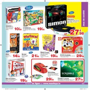 Catalogue Maxi Toys Luxembourg Noël 2017 page 111