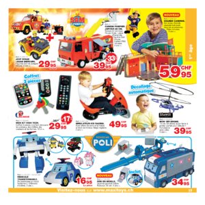 Catalogue Maxi Toys Suisse Noël 2017 page 19
