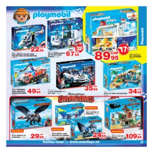 Catalogue Maxi Toys Suisse Noël 2017 page 29