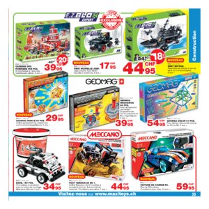 Catalogue Maxi Toys Suisse Noël 2017 page 35