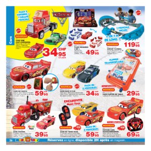 Catalogue Maxi Toys Suisse Noël 2017 page 36