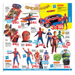 Catalogue Maxi Toys Suisse Noël 2017 page 41