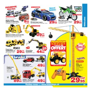 Catalogue Maxi Toys Suisse Noël 2017 page 49