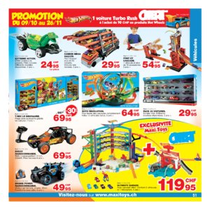 Catalogue Maxi Toys Suisse Noël 2017 page 51