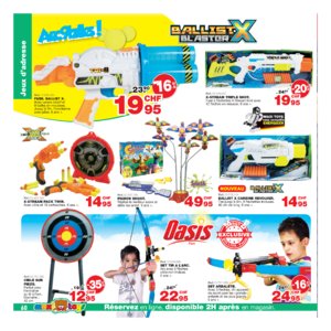 Catalogue Maxi Toys Suisse Noël 2017 page 60