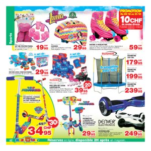 Catalogue Maxi Toys Suisse Noël 2017 page 62