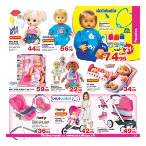Catalogue Maxi Toys Suisse Noël 2017 page 77