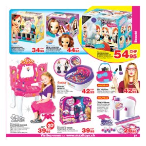 Catalogue Maxi Toys Suisse Noël 2017 page 89