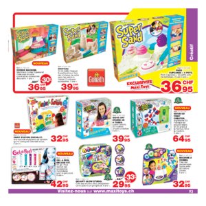 Catalogue Maxi Toys Suisse Noël 2017 page 93
