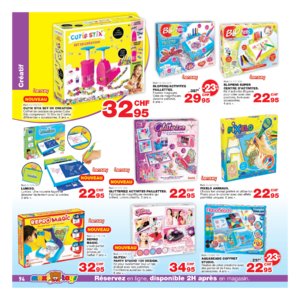Catalogue Maxi Toys Suisse Noël 2017 page 94