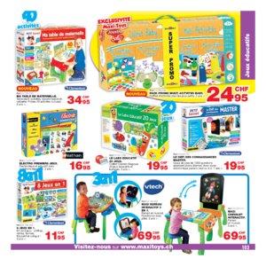 Catalogue Maxi Toys Suisse Noël 2017 page 103