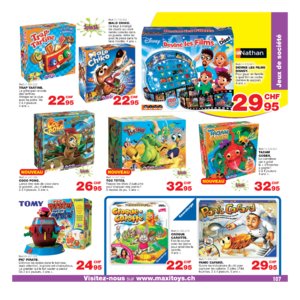 Catalogue Maxi Toys Suisse Noël 2017 page 107